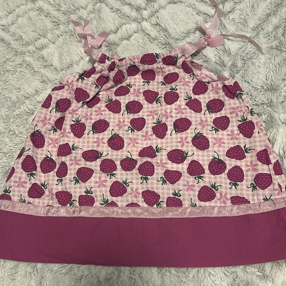American Girl Pink Raspberry Girls Spring Top, Size 6X